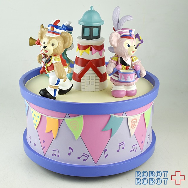 ディズニー ダッフィー フレンズ 35周年 マーチングバンド オルゴール Robotrobot
