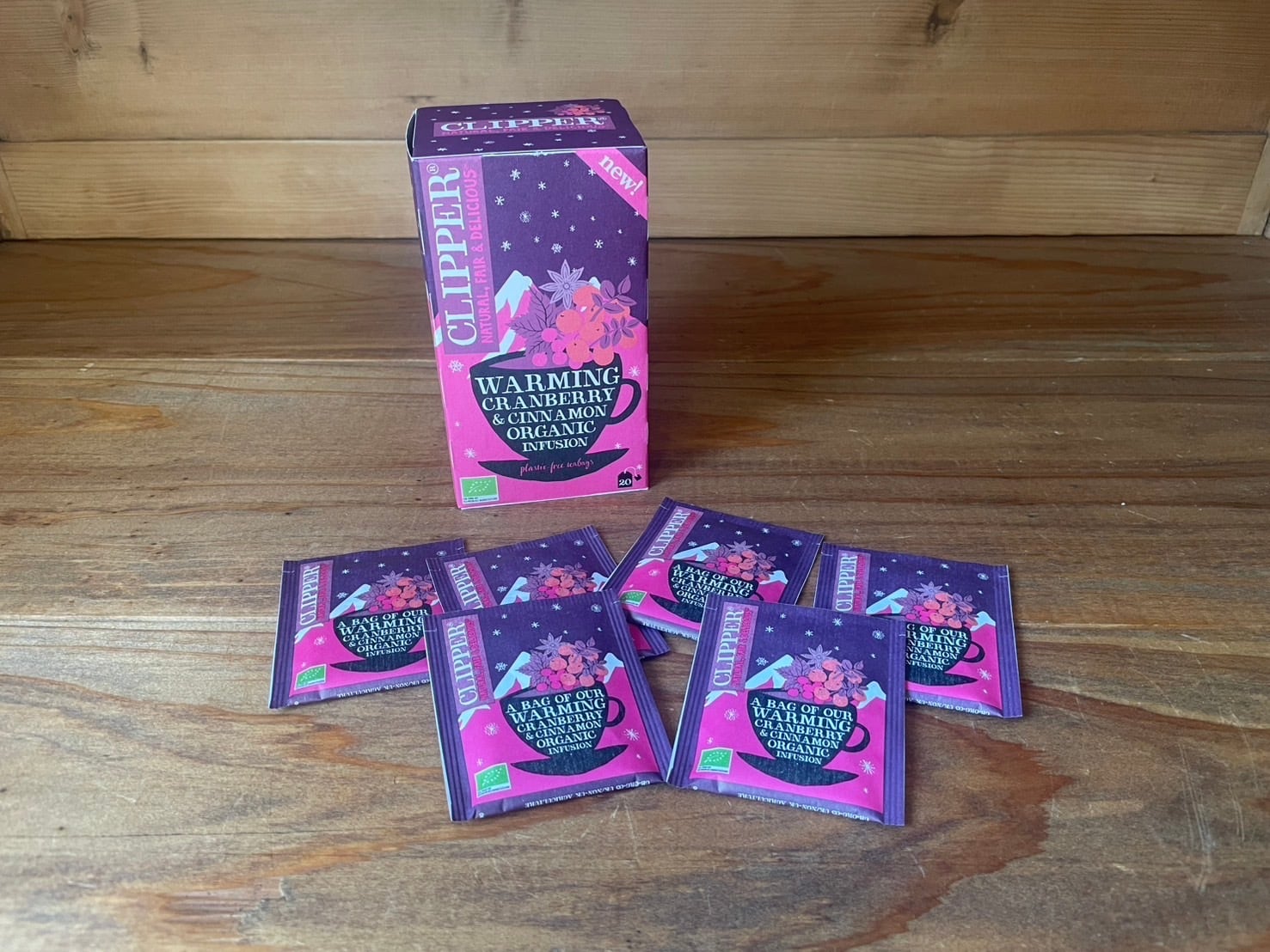 CLIPPER オーガニックハーブティー クランベリー＆シナモン 20P | PADDY'S