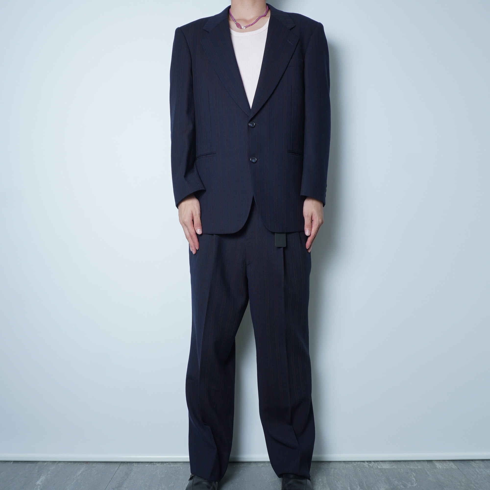 【Yves Saint Laurent】2B シングル セットアップ ブラック Yves Saint Laurent】2B シングル セットアップ ブラック イブサン