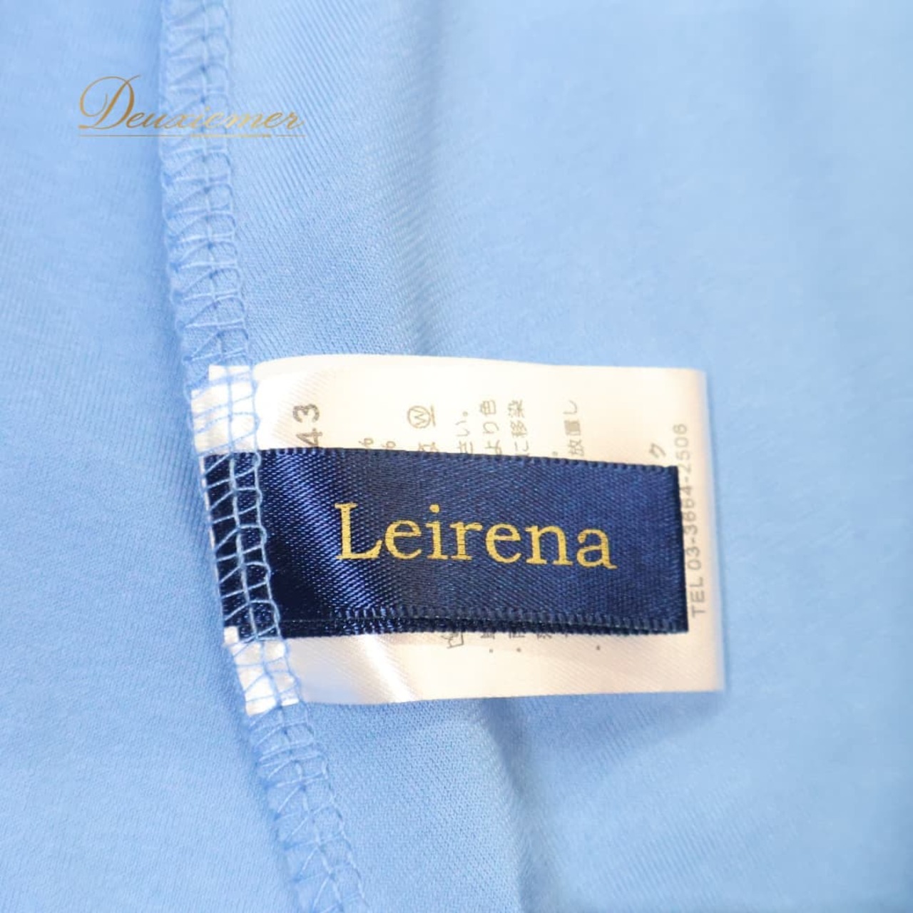 社交ダンス 衣装 Leirena レイリーナ ドレス ワンピース スタンダード ブルー系 水色 青 レース パーティ 発表会 ダンス 伸縮 ストレッチ 華やか 上品 花柄 舞台 おしゃれ フォーマル レディース