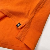 Hurley X ハーレー ロゴ刺繍 鹿の子 半袖 ポロシャツ サイズ L /オレンジ/メンズ/ゴルフ