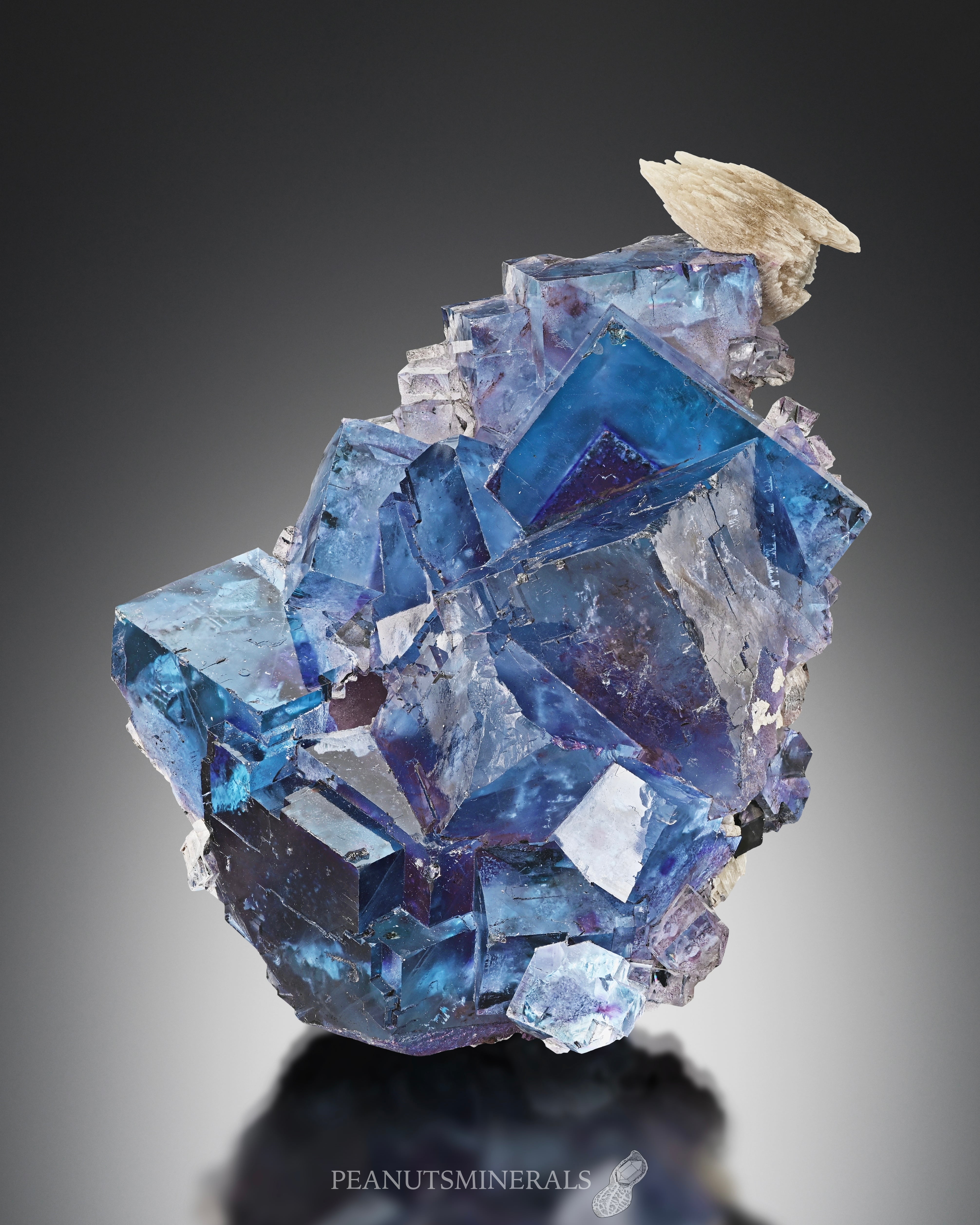 フローライト・カルサイト　USA産 フローライト / カルサイト【Fluorite with Calcite】アメリカ産