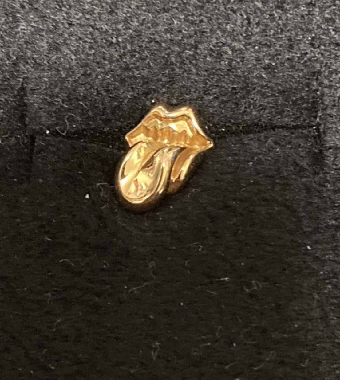 CHROME HEARTS クロムハーツ 22K ローリングストーンズ リップ&タン ピアス