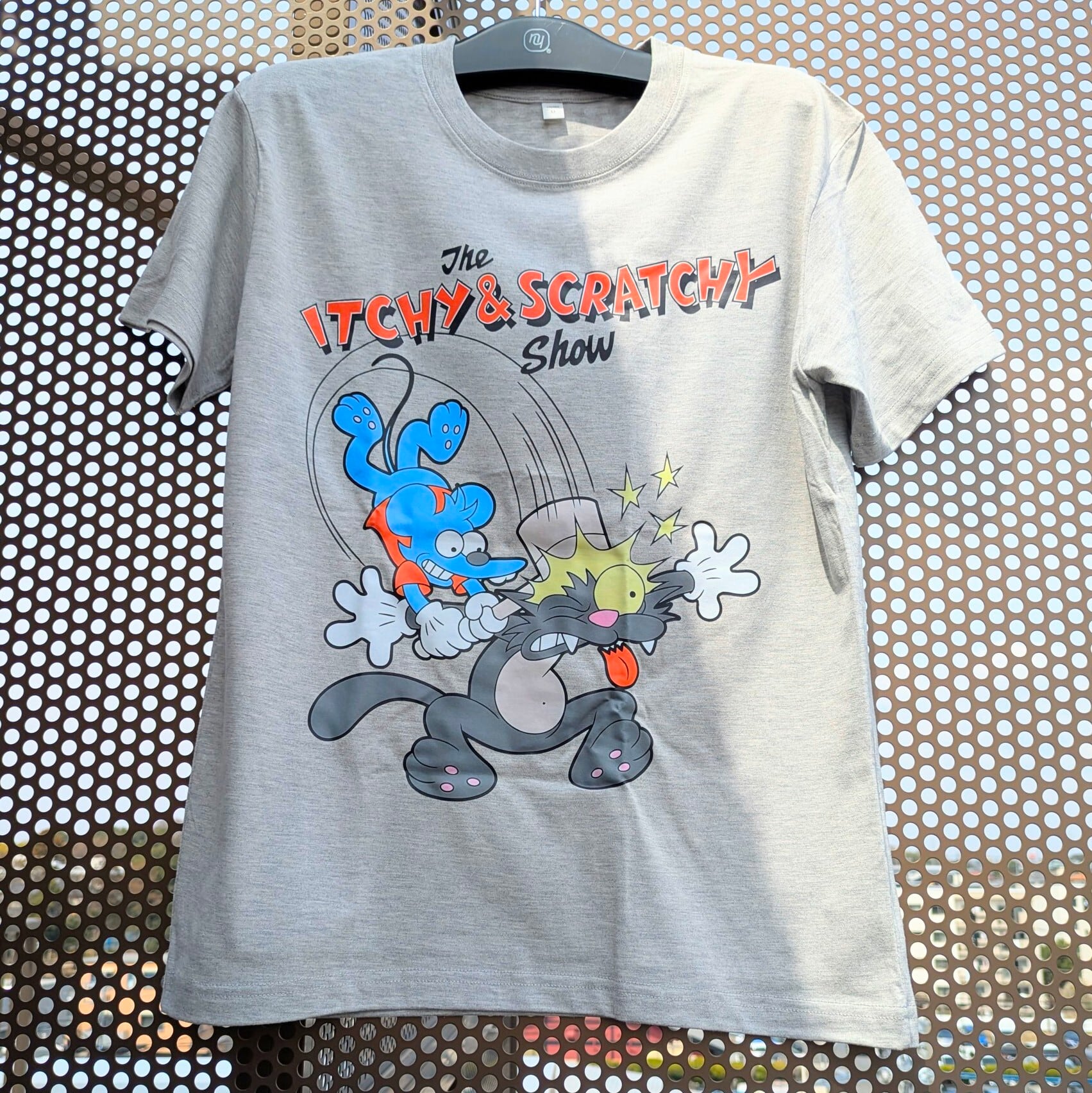 【 The Simpsons( ザ・シンプソンズ ) 】『 The Itchy & Scratchy Show / イッチー&スクラッチー 』 Tシャツ〚アメリカン雑貨 アメトイ〛