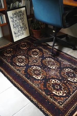 2354  -Vintage Baluch rug