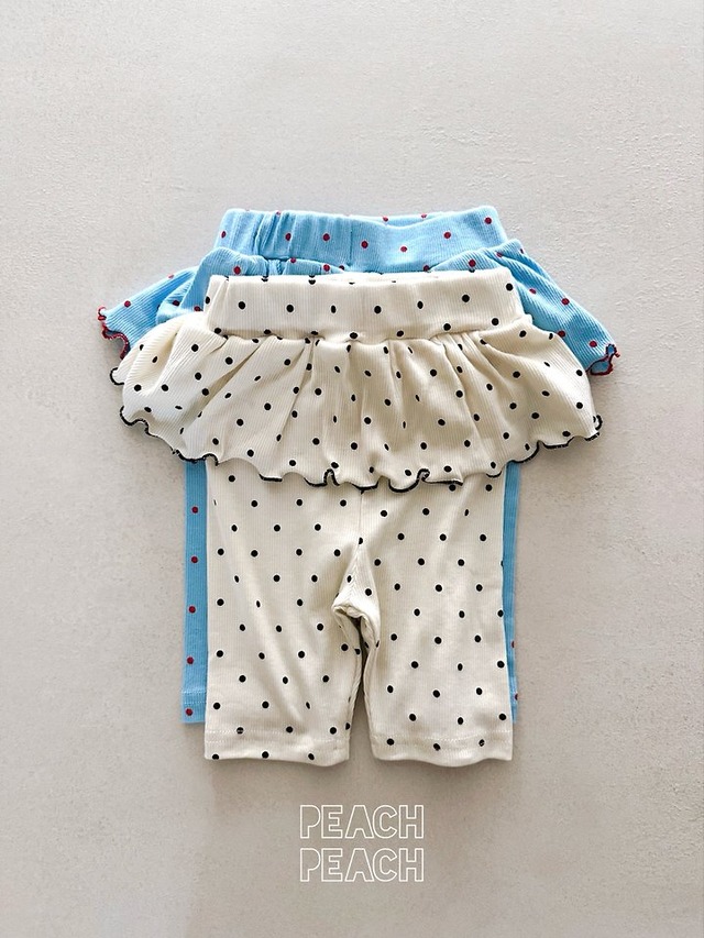 【取寄】peach peach｜apple pants｜アップルパンツ｜XS-XXL｜kids&jr｜26 summer