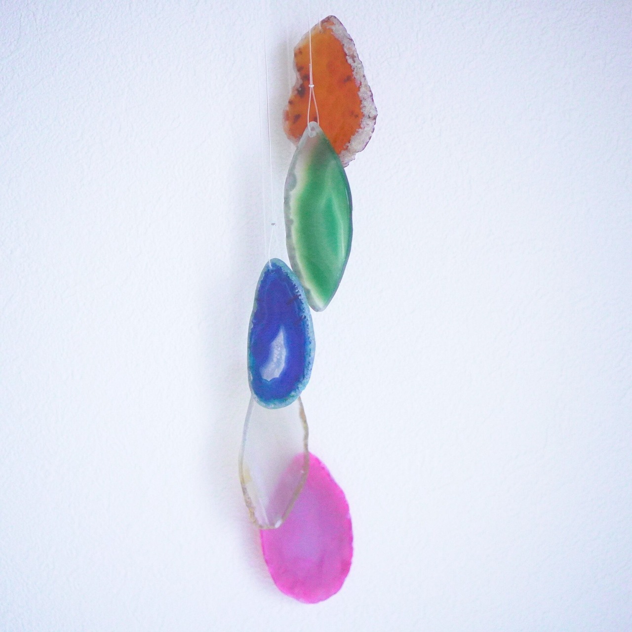 Vivid Flowers 02 - アゲートヒーリングチャイム / Agate Sun Catcher Wind Chime 189