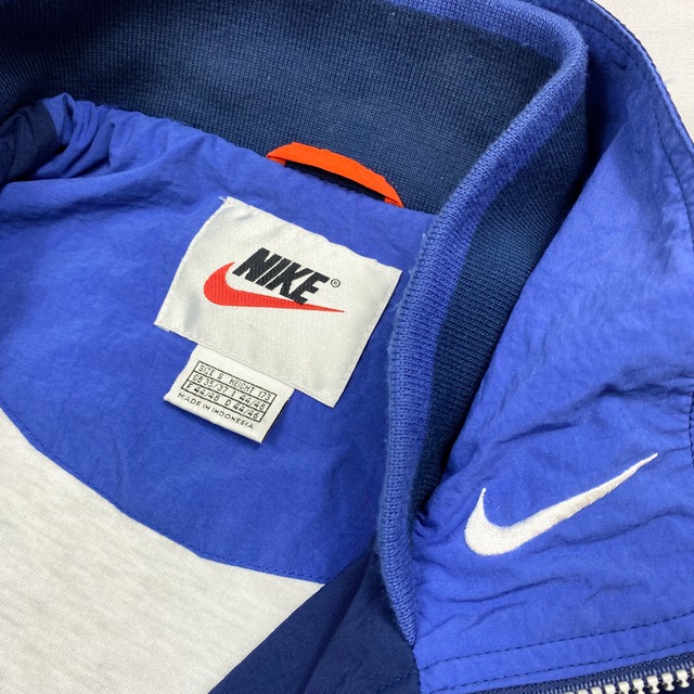 90's "Nike" KNVB Nylon Jacket / ナイキ オランダ代表 ナイロンジャケット スウォッシュ 裏地付き 古着 |  WhiteHeadEagle