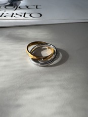 ダブルカーブジルコニアリング