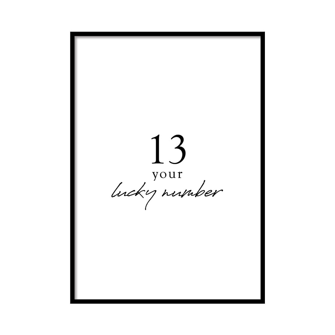 A0018/文字/アートポスター【 A4 / A3 / A2 / A1 サイズ・フレーム 付きに変更可 】