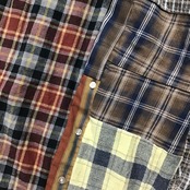 REMAKE SHIRTS リメイクチェックシャツ【Shirts49】