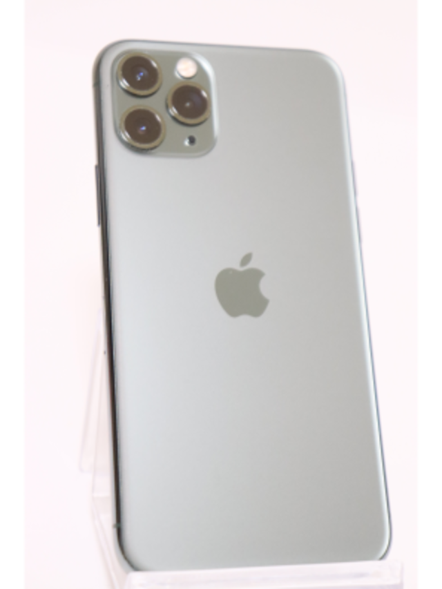 iPhone11Pro 64GB ミッドナイトグリーン SIMフリー 中古美品 ...