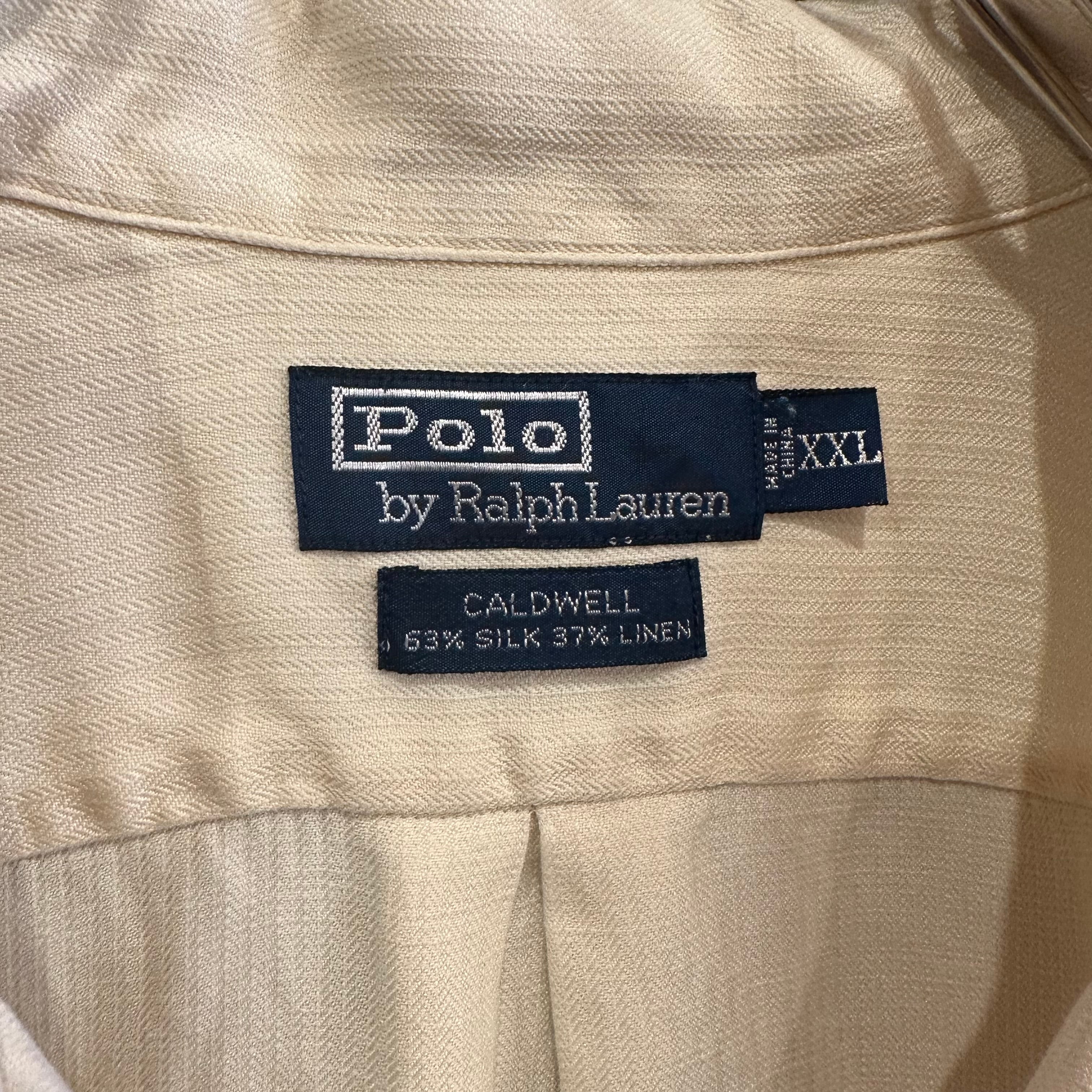 90s Polo by Ralph Lauren S/S Open Collar Shirt | VOSTOK