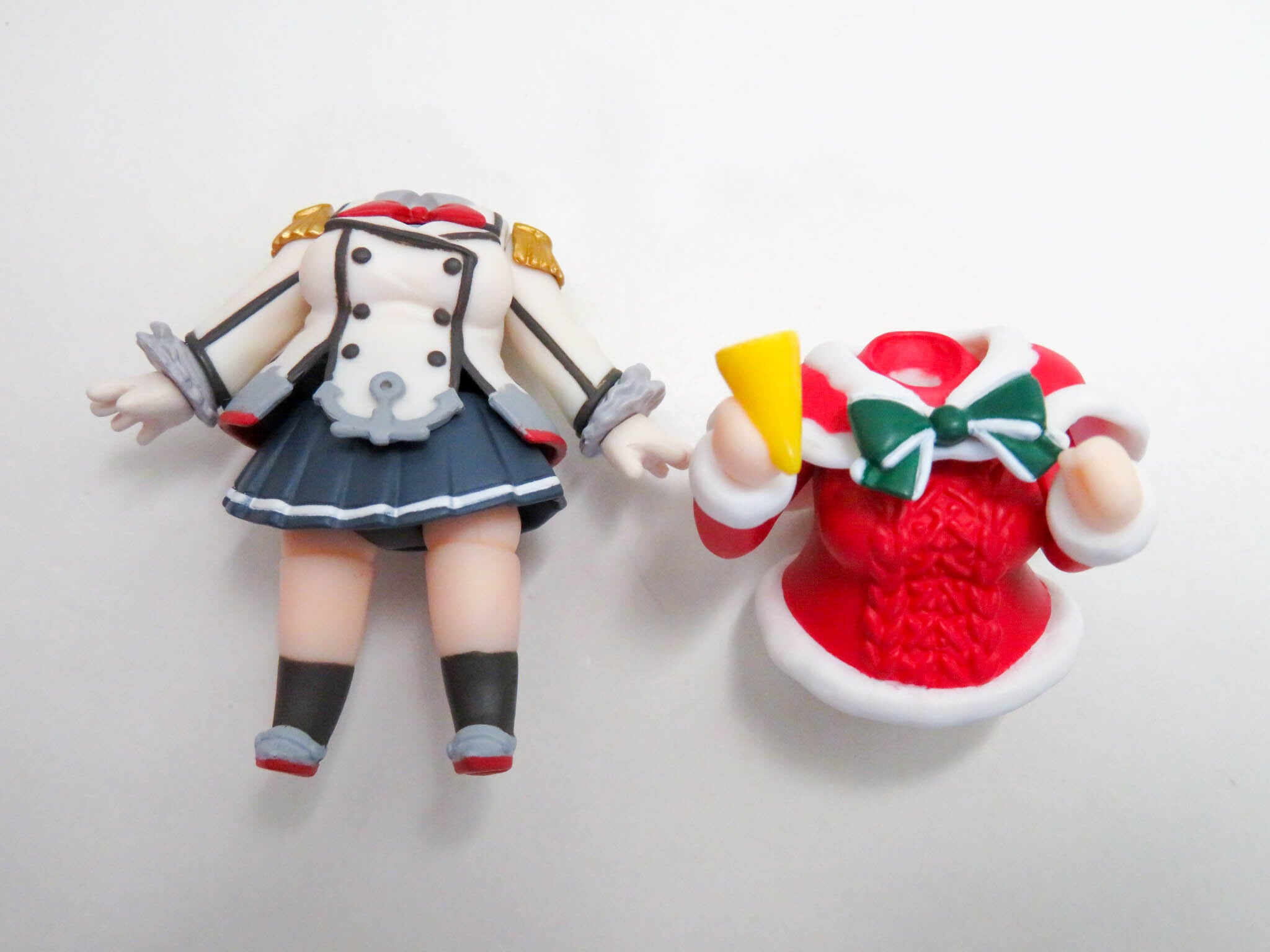 再入荷(Bランク)【656】 鹿島 体パーツ 戦闘服、クリスマス仕様服 ねんどろいど