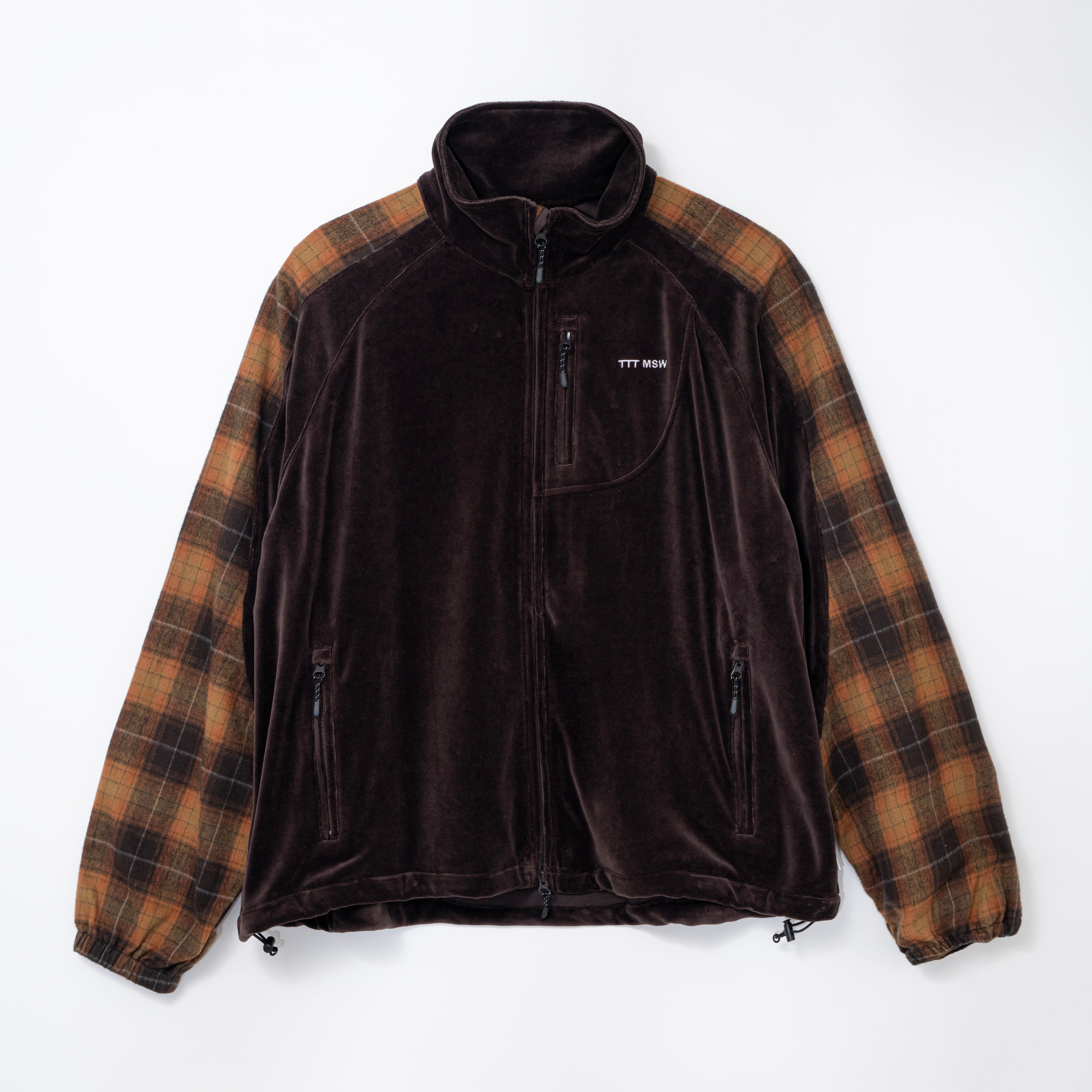 Velours track jacket（BROWN） | TTTMSW