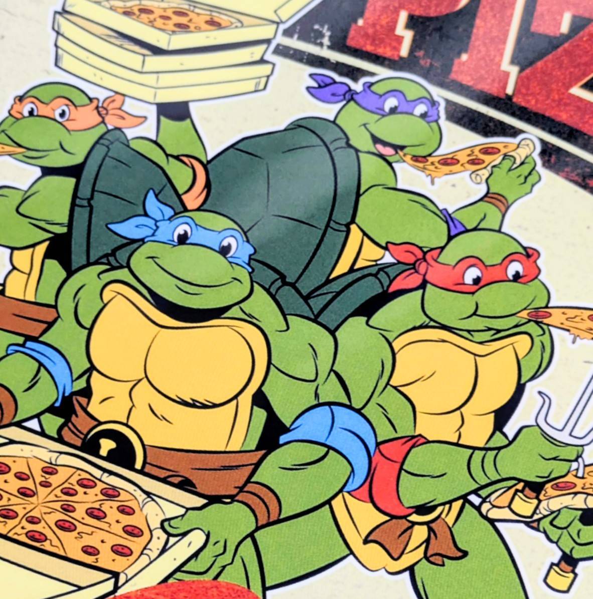 狭いスペースでも◎待望のB5ポスター！【 Teenage Mutant Ninja