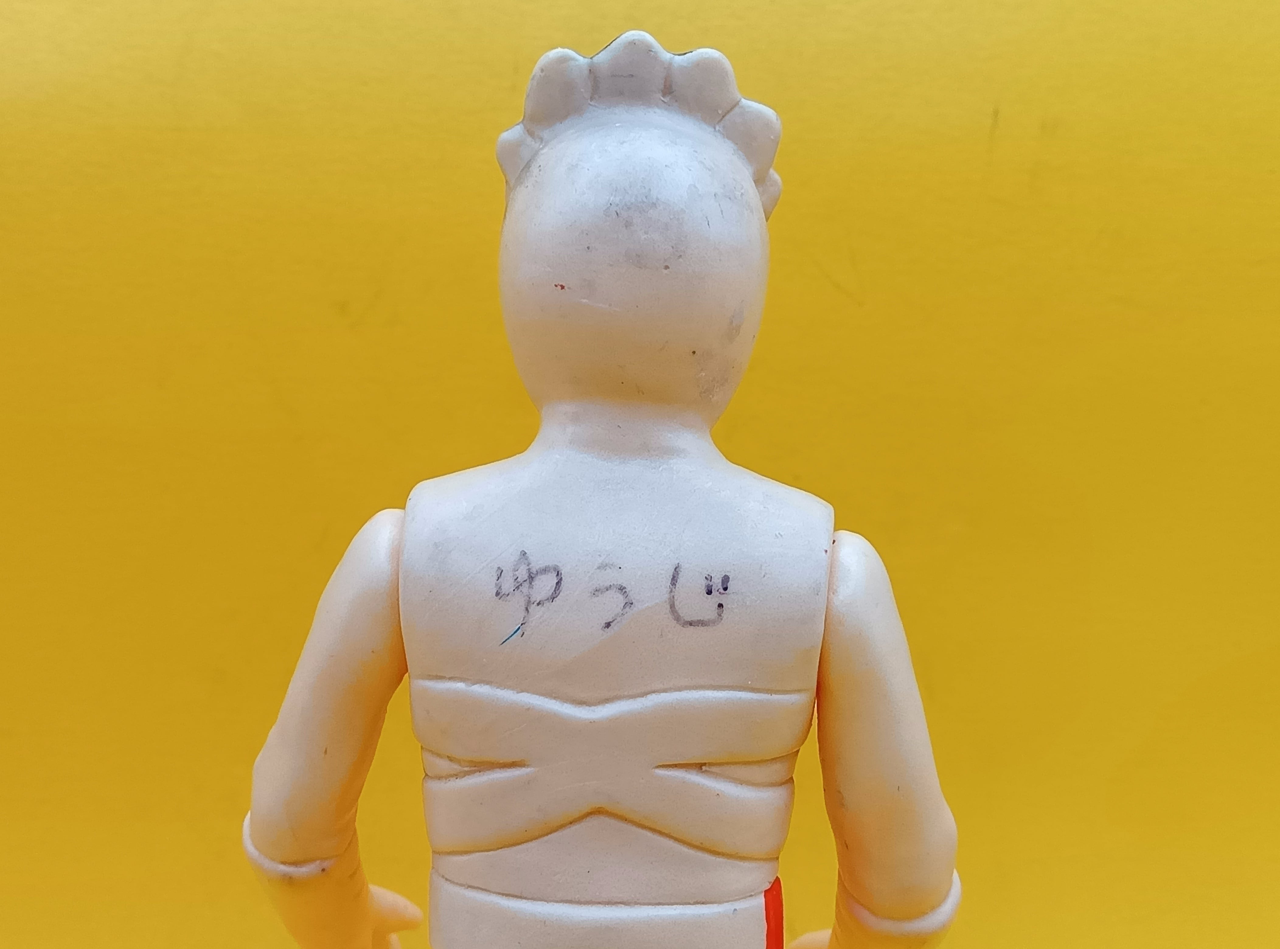 当時もの レインボーマン 激レア パチソフビ 34cm パチソフビ レインボーマン 月の化身 風※記名あり【86747874