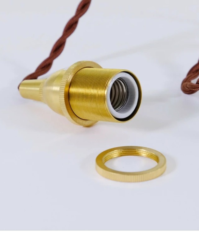 ランプシェード クルジュ／リューズガラス ペンダントライト シェード LED対応 [サイズ: L]