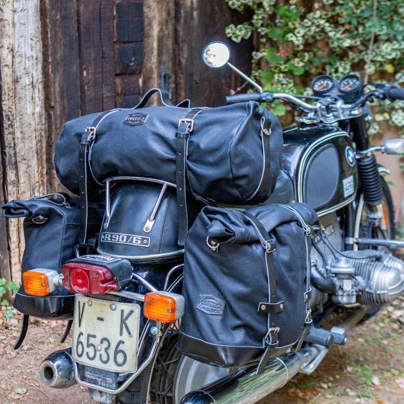 Bariloche 25L 黒 サドルバッグ La Poderosa Goods | La Poderosa