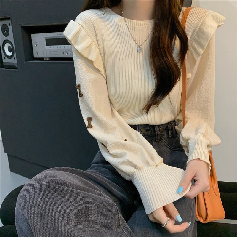 ニットセーター トップス オータムウィンター 秋物 冬物 1号婦人43185485635