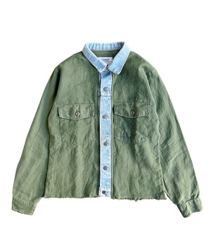 Remake shirt Jacket 60s OG-107 ×  80s LEVI'S -VANDALISM-