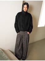 JCAESAR STUDIO Wool Blend Textured Jacket