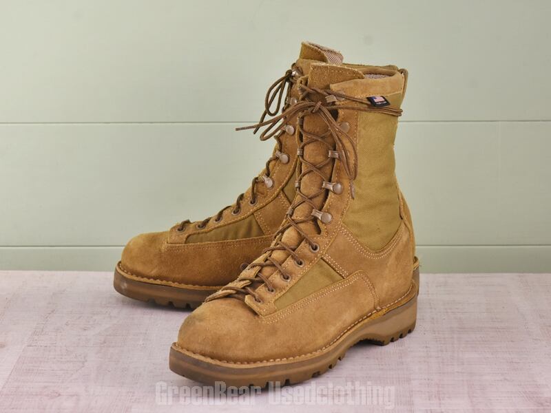 D111 USA製 Danner ビンテージ コンバットブーツ スウェード 茶 メンズ