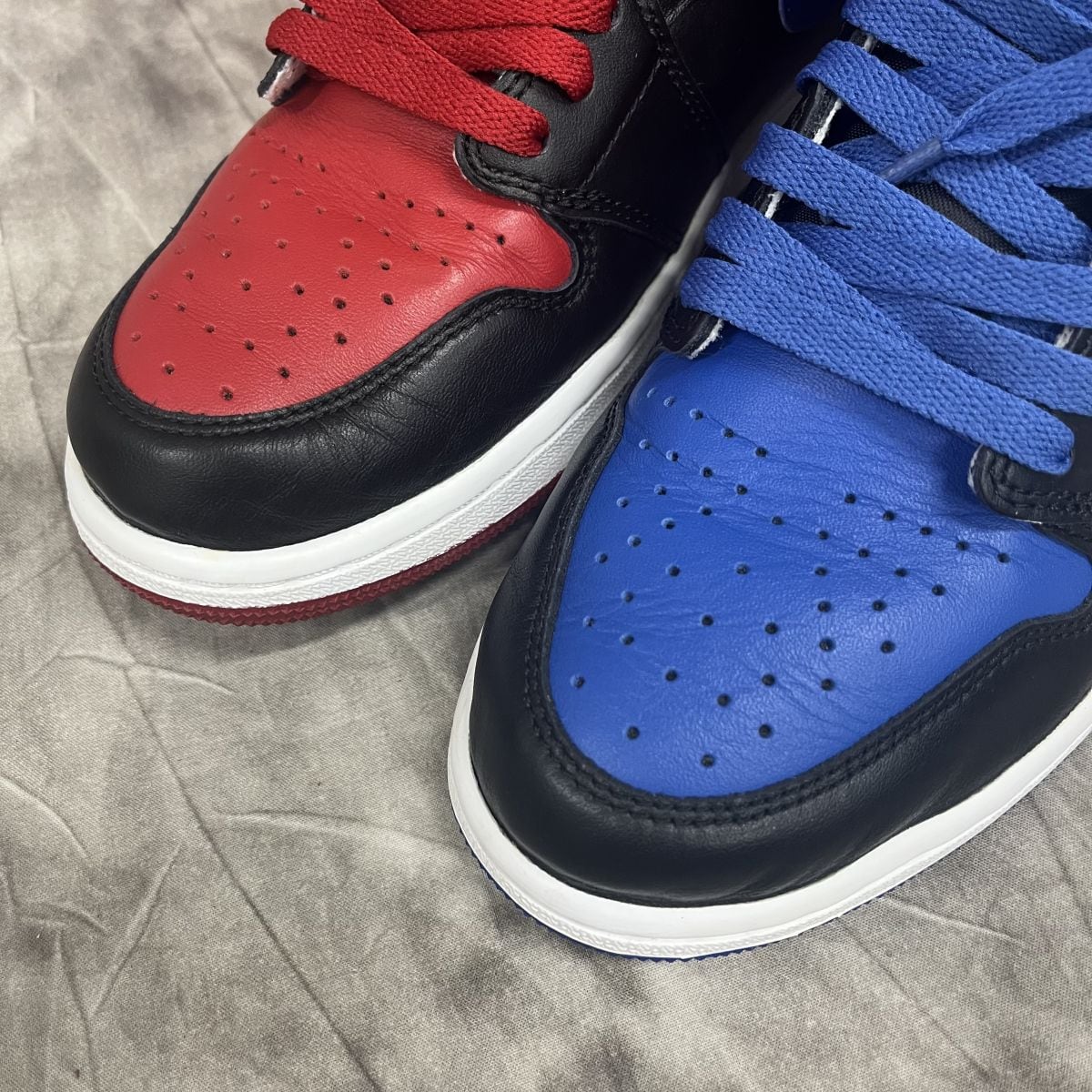 NIKE ナイキ AIR JORDAN 1 RETRO HIGH OG TOP 3 555088‐026 エアジョーダン1 トップ3 ハイカットスニーカー US10.5/28.5cm ブラック/レッド/ブルー