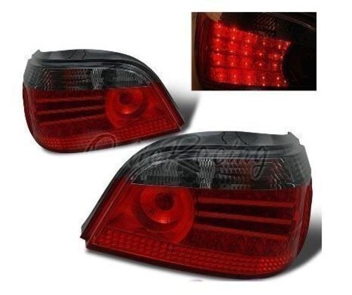 ◇ 04-07 BMW E60 5シリーズ 525i/530i/545i LED レッドスモークテールレンズ 　　-RE-1019
