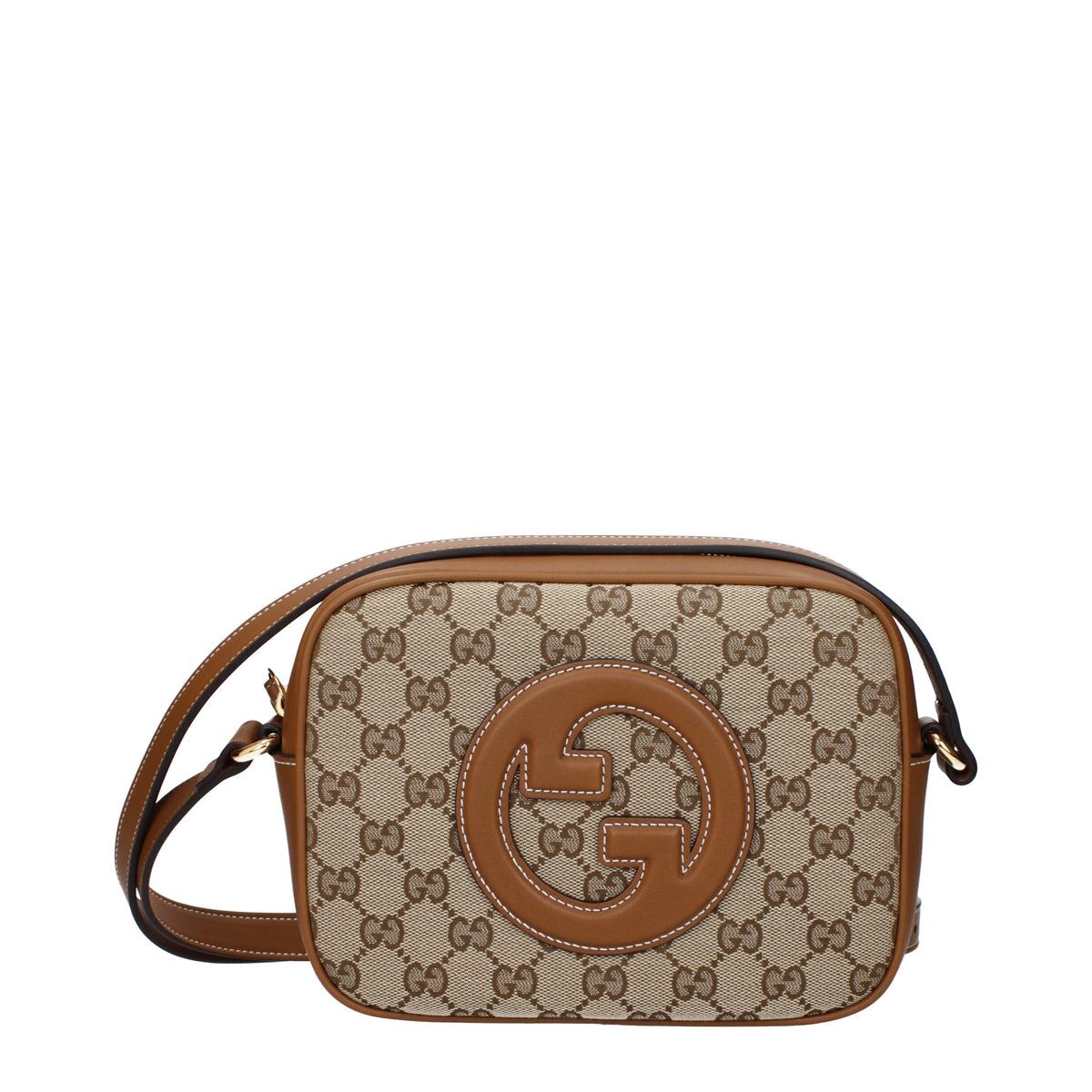 GUCCI グッチ レディース クロスボディバッグ ファブリック ベージュ