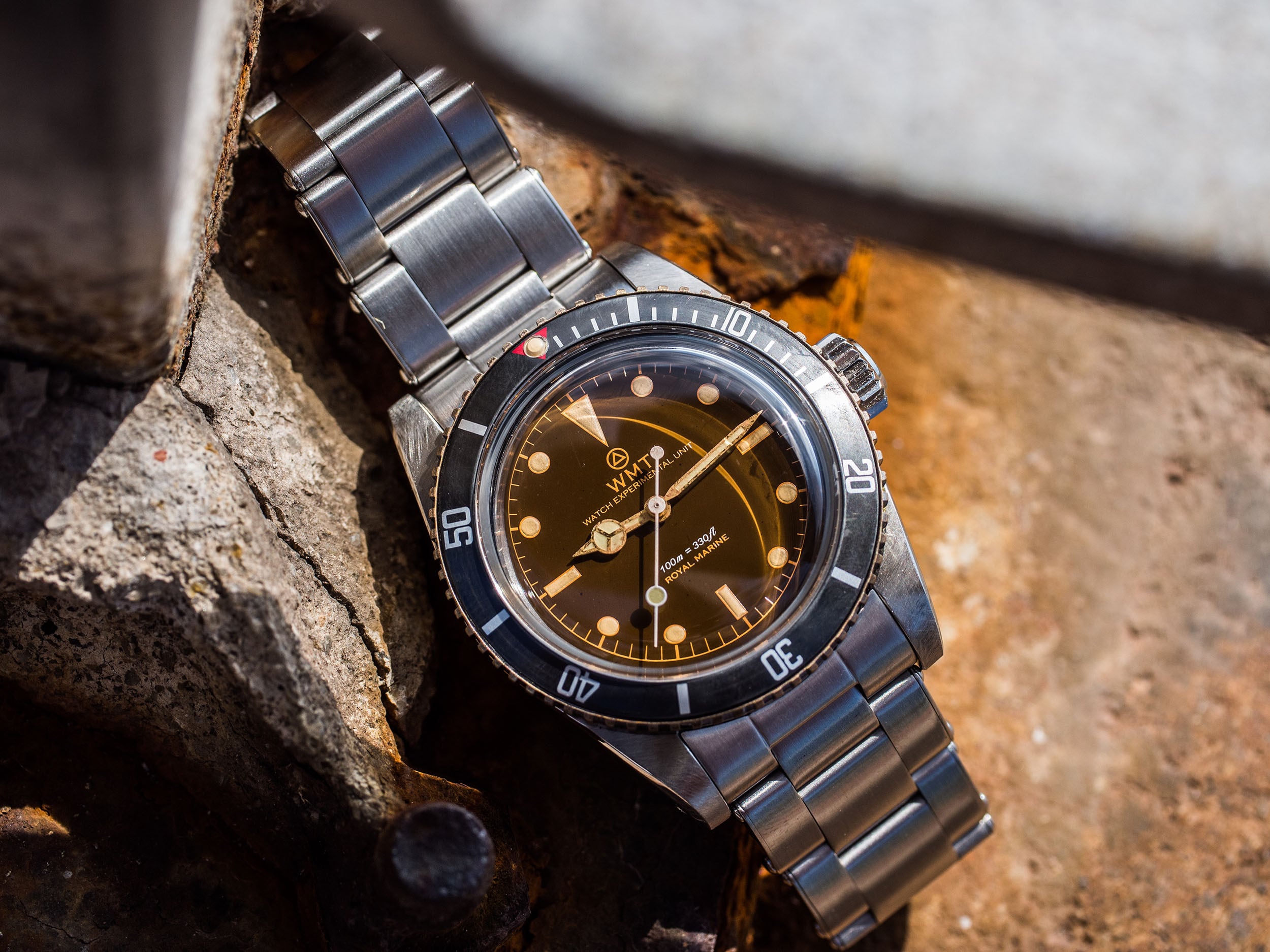 WMT Sea Diver – All Aged With Brass Bezel / Tropical Dial Edition