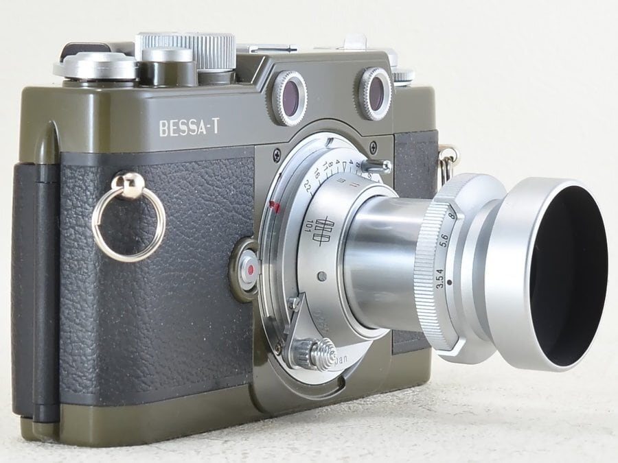 Voigtlander BESSA-T / HELIAR 50mm F3.5 101周年記念モデル オリーブ ...
