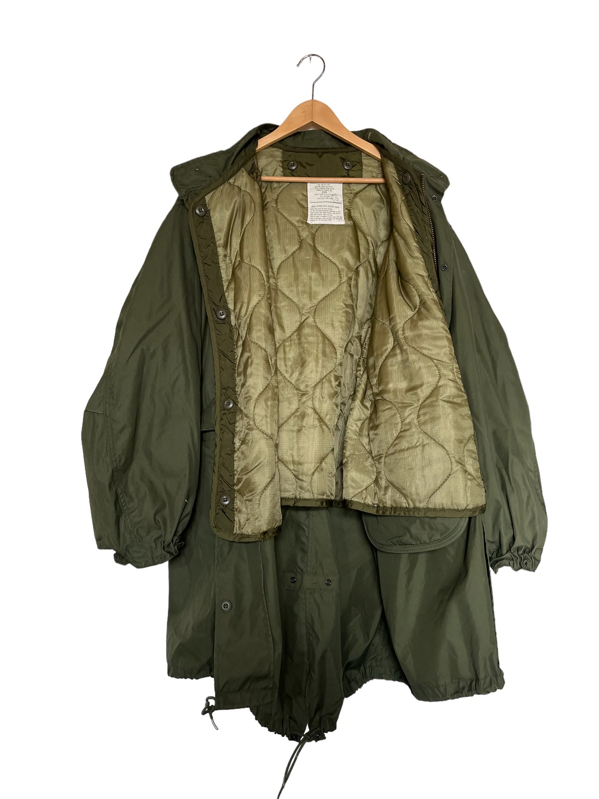 U.S.ARMY 70s M-65 Fishtail Parka 初期型 U.S.ARMY 70年代 PARKA EXTREME COLD WEATHER M-65 FISHTAIL PARKA