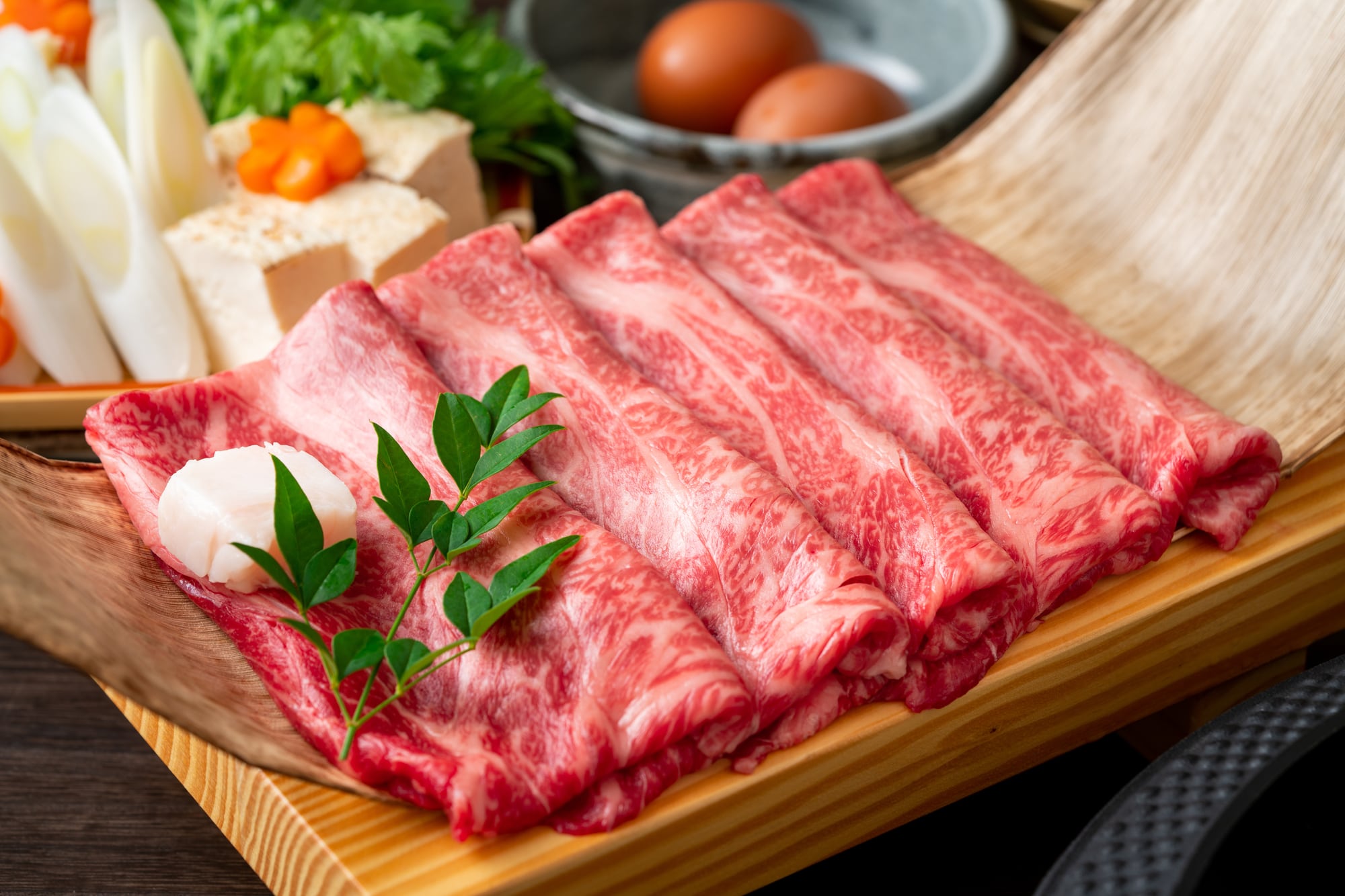 特選！ 九州産黒毛和牛 しゃぶしゃぶすきやき用 500g | MeatPlus