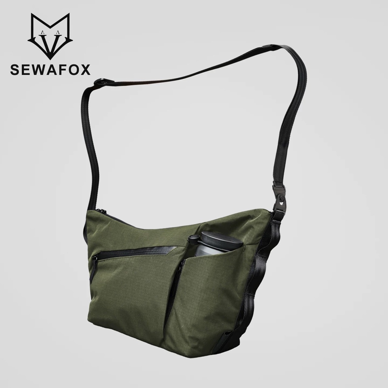 SEWAFOX タクティカルクロスボディスリングバッグ