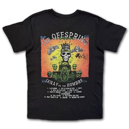 THE OFFSPRING Ixnay On The Hombre Premium Carbon Tシャツ ブラック