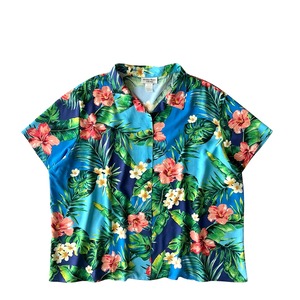 Lady's USEDアロハシャツ / Hawaiian Reserve Collection / size 3XL