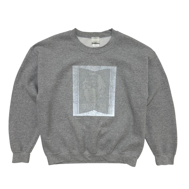 古着 コモンエデュケーション COMMON EDUCATION 特殊プリント スウェットシャツ トレーナー クリーニング済み メンズL