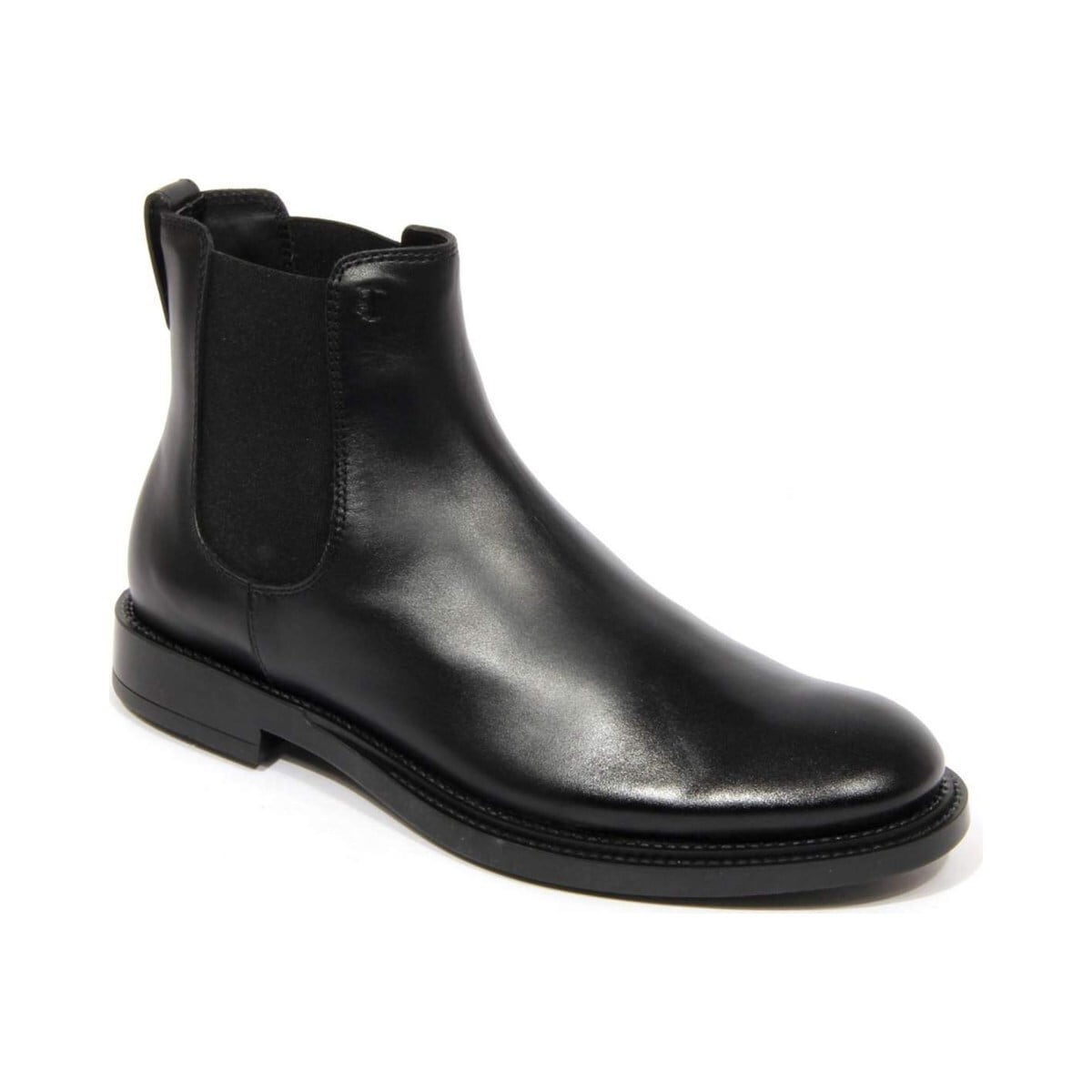 TOD'S トッズ メンズ サイドゴアブーツ レザー ブラック