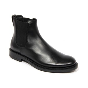 TOD'S トッズ メンズ サイドゴアブーツ レザー ブラック
