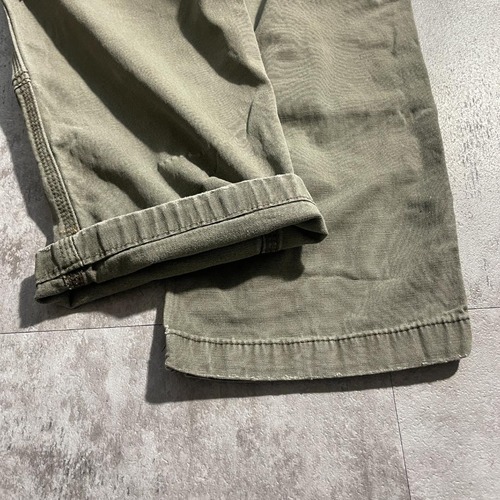 10s ニカラグア製 モスグリーン ダブルニー Carhartt 33×32 詳細写真16