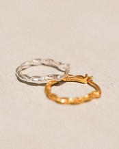 【#Re:room】TWIST HOOP PIERCE［REA246］