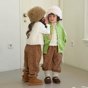 〖取寄〗韓国子供服 / 26winter / Little Hi / ガオーフリースパンツ / キッズ *XS~XL*