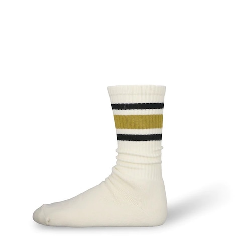 DECKA QUALITY SOCKS 80's Skater Socks　Yellow