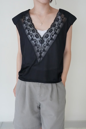 used lace tank top