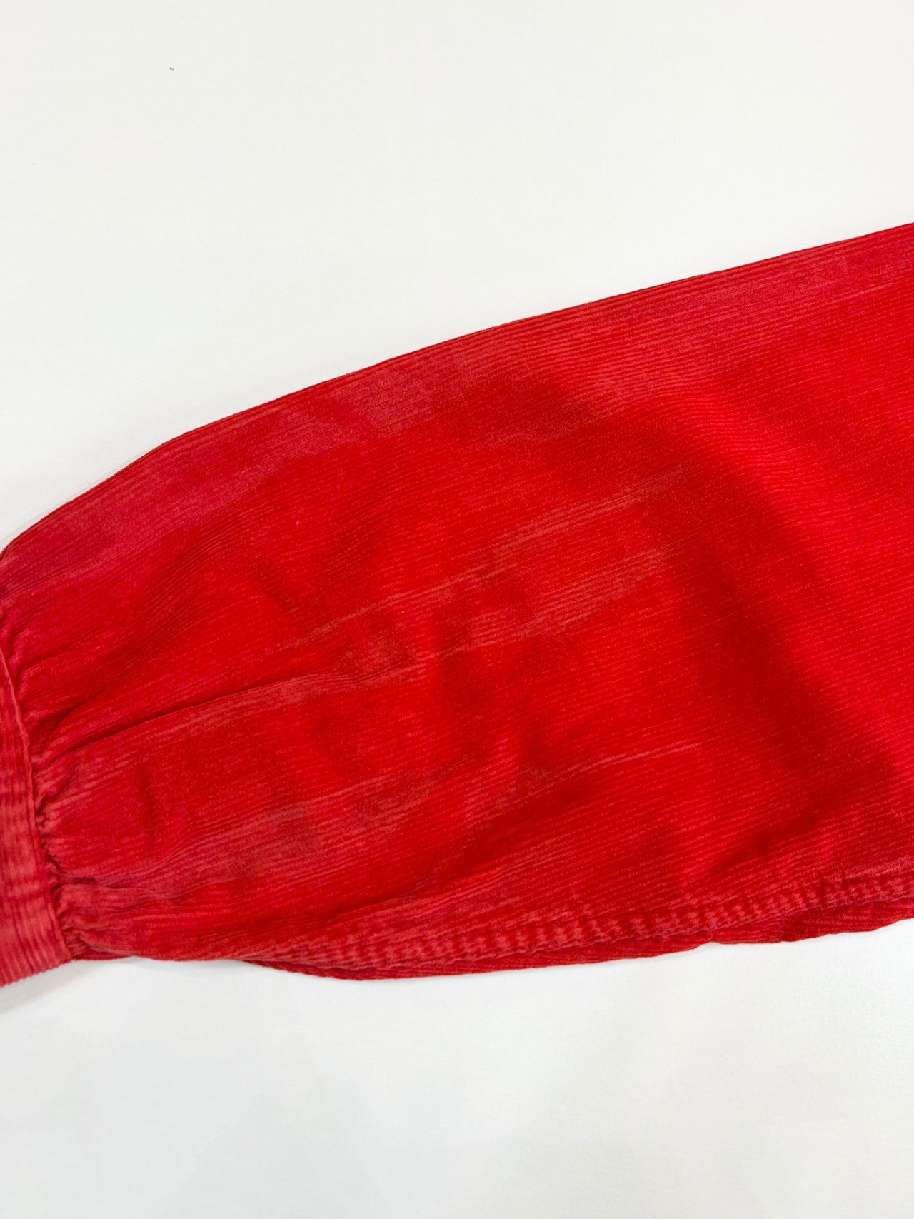 40s MOHAWK CORDUROY OPEN COLLAR SHIRT Size L