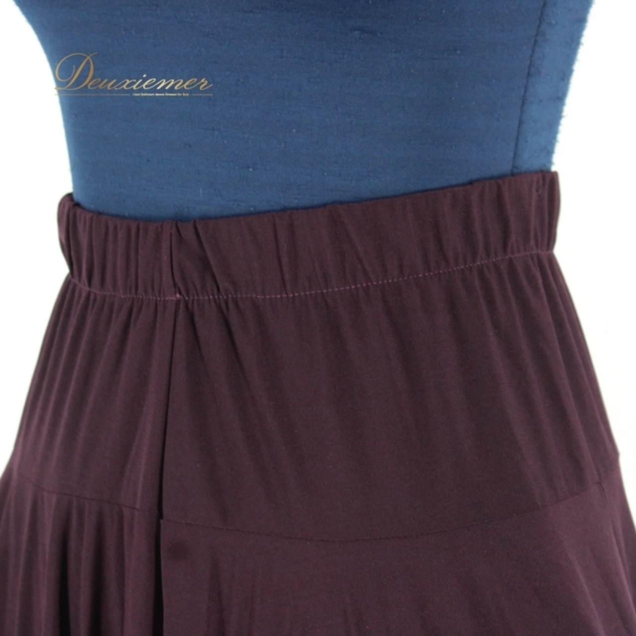 社交ダンス 衣装 スタンダード スカート レッスンウェア 女性用 レディース オールシーズン 紫 パープル系 無地 シンプル 練習着 フォーマル ディープパープル 伸縮性 ルームウェア おしゃれ 大人 ゆったり フェミニン スポーツウェア