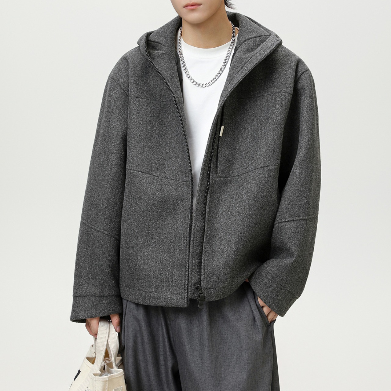 スタンドカラーフリースジャケット　TB1767・画像5