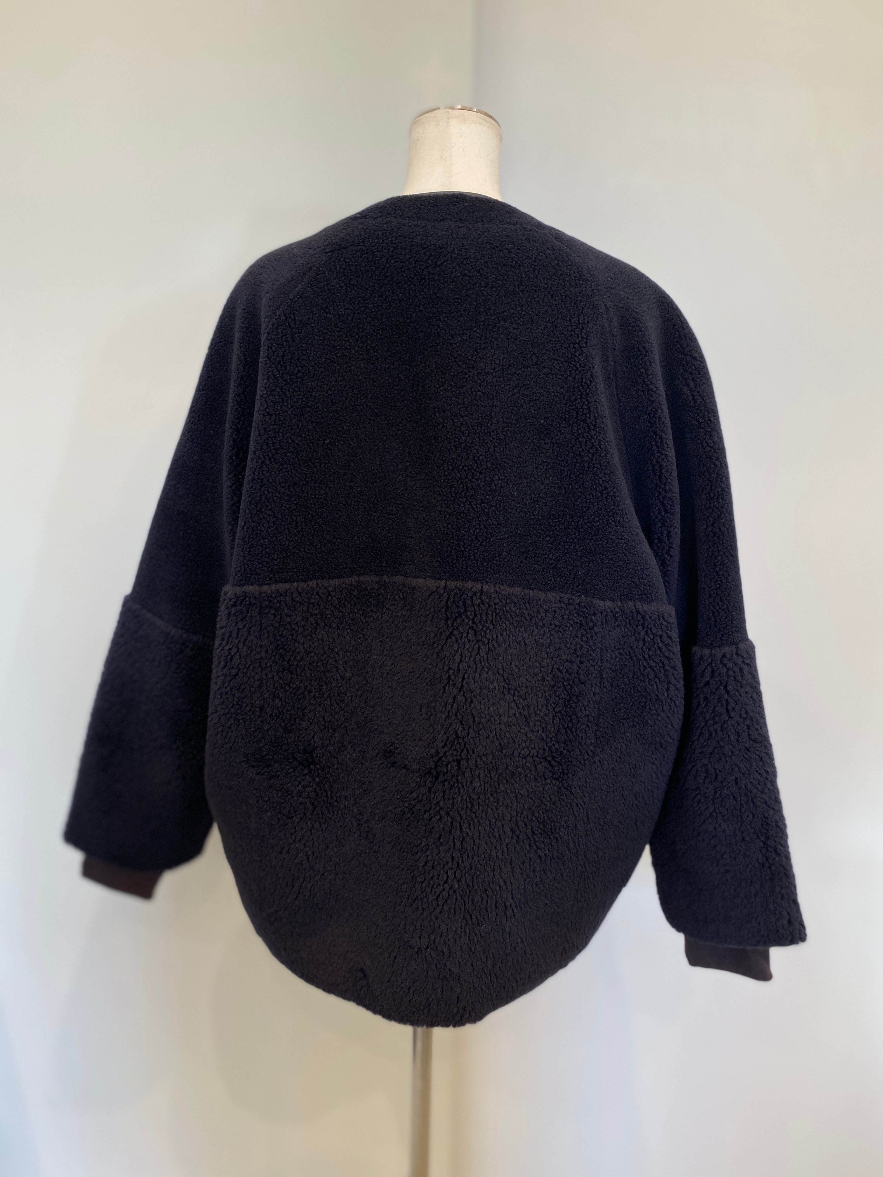 【PASSIONE】リバーシブルムートンボアコート