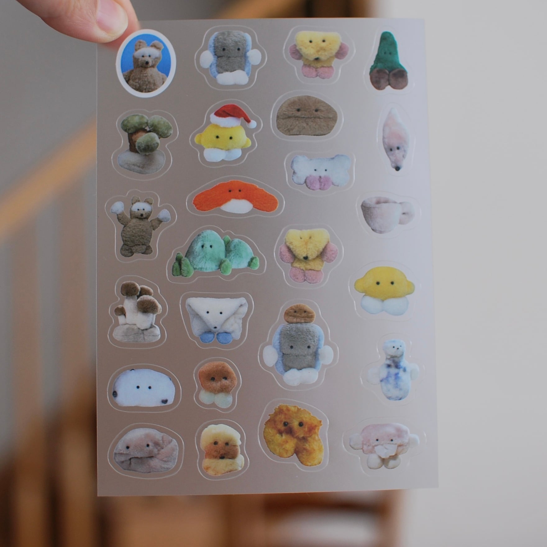 ぬいぐるみシール1 | 空想アパートメント